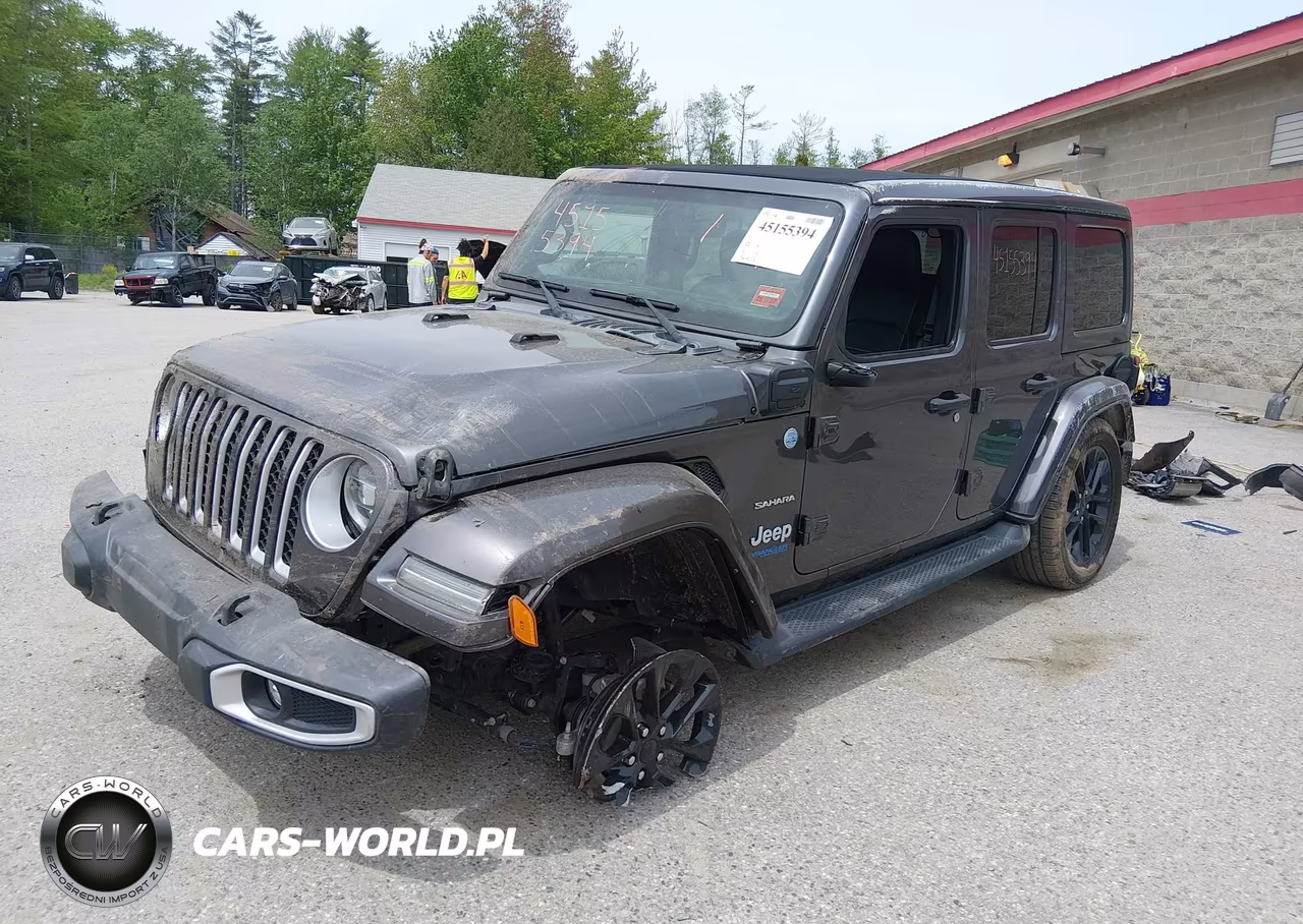 2021 Jeep Wrangler 4Xe Unlimited Sahara 4X4 VIN:1C4JJXP69MW719965 - 2