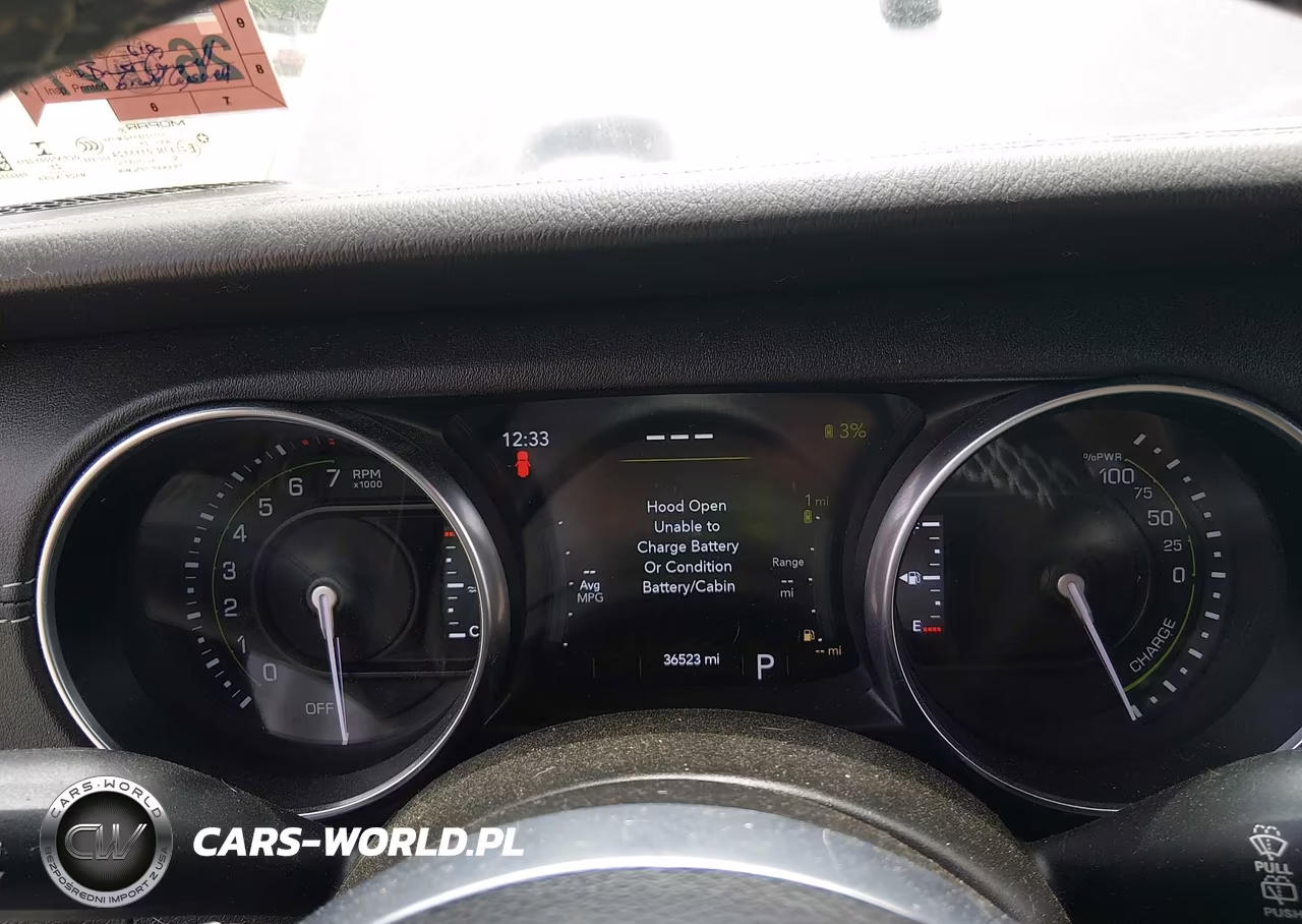 2021 Jeep Wrangler 4Xe Unlimited Sahara 4X4 VIN:1C4JJXP69MW719965 - 7
