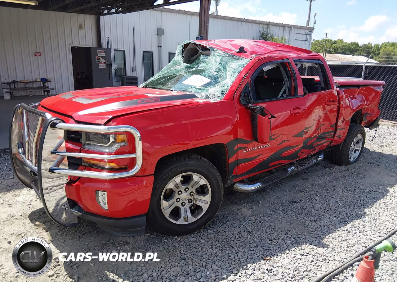 2017 Chevrolet Silverado 1500 2Lt VIN:3GCUKREC7HG215885 - 2
