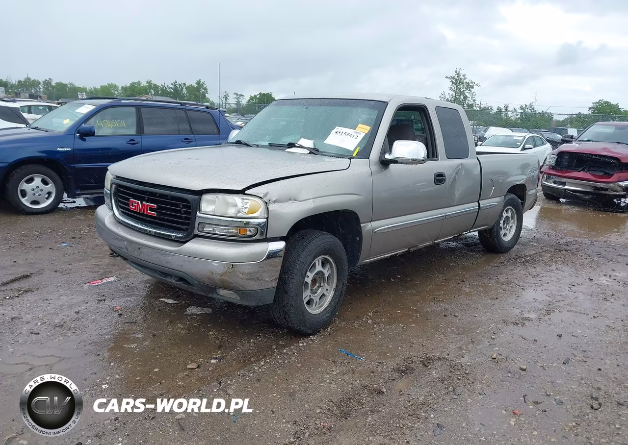 2000 GMC Sierra 1500 Sle VIN:1GTEC19T9YZ207817 - 2
