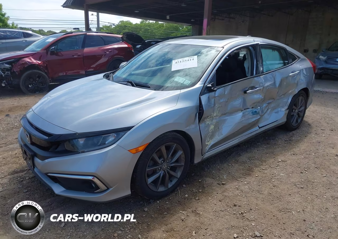 2019 Honda Civic Ex VIN:19XFC1F38KE207836 - 2