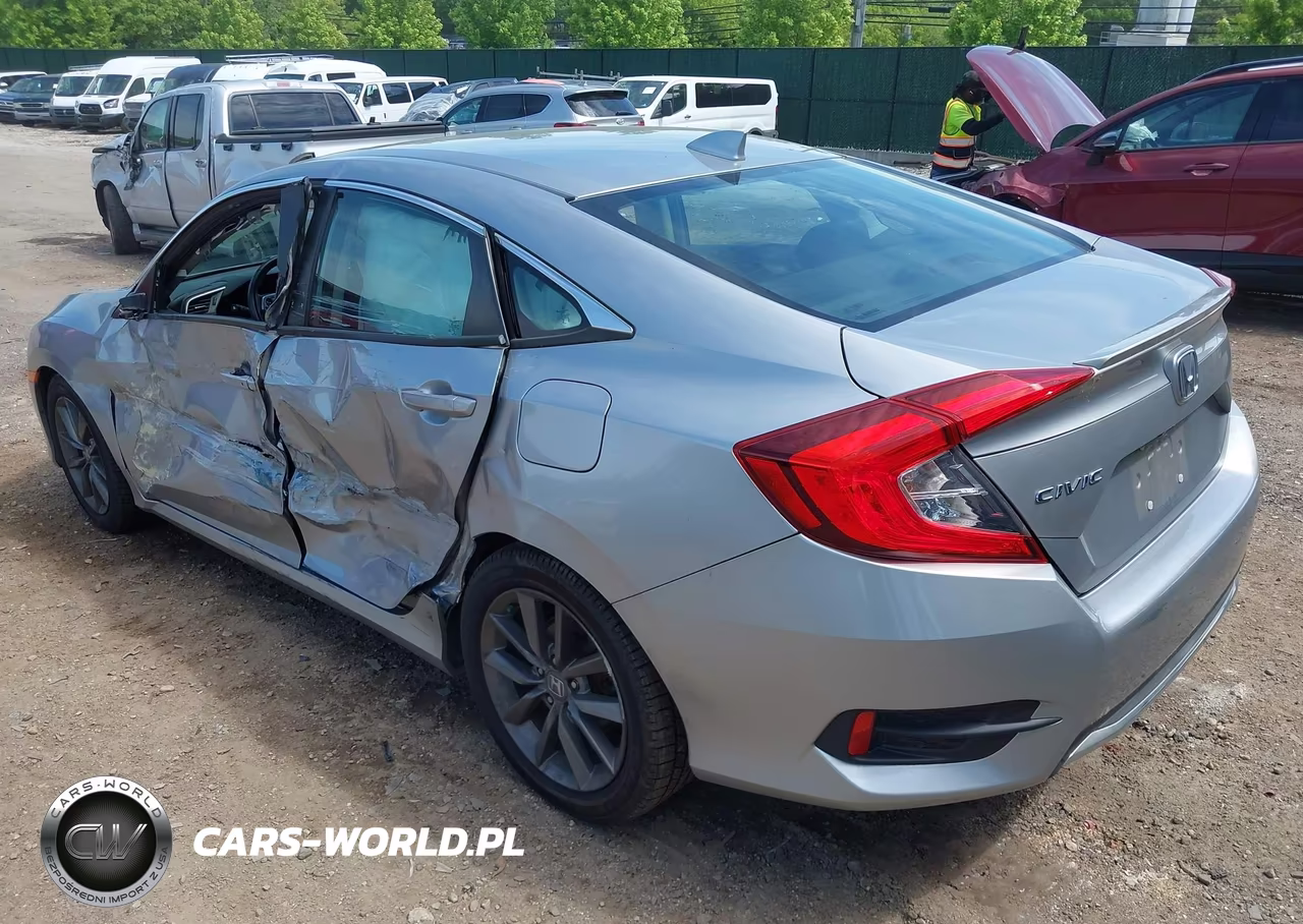 2019 Honda Civic Ex VIN:19XFC1F38KE207836 - 3