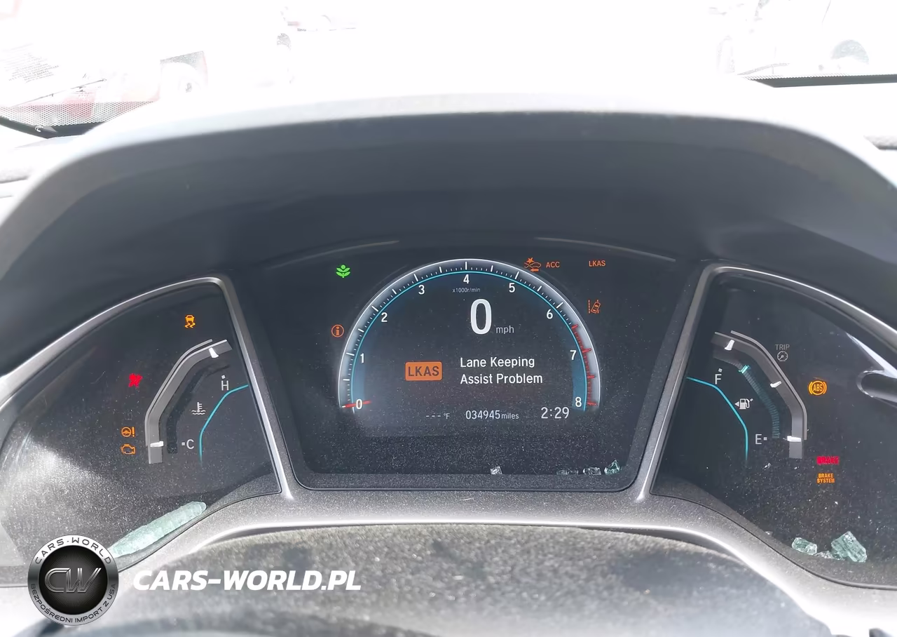 2019 Honda Civic Ex VIN:19XFC1F38KE207836 - 7