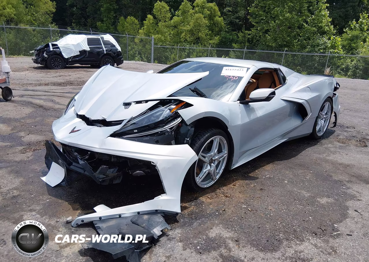 2021 Chevrolet Corvette Stingray Rwd 3Lt VIN:1G1YC3D49M5124102 - 2