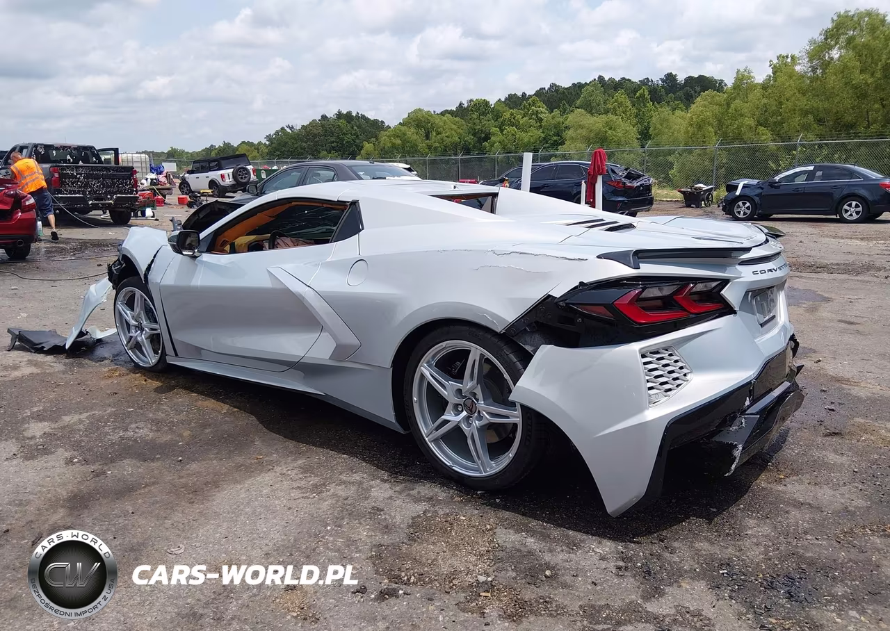 2021 Chevrolet Corvette Stingray Rwd 3Lt VIN:1G1YC3D49M5124102 - 3