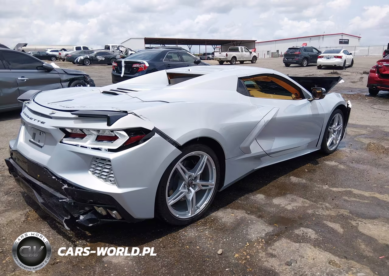 2021 Chevrolet Corvette Stingray Rwd 3Lt VIN:1G1YC3D49M5124102 - 4