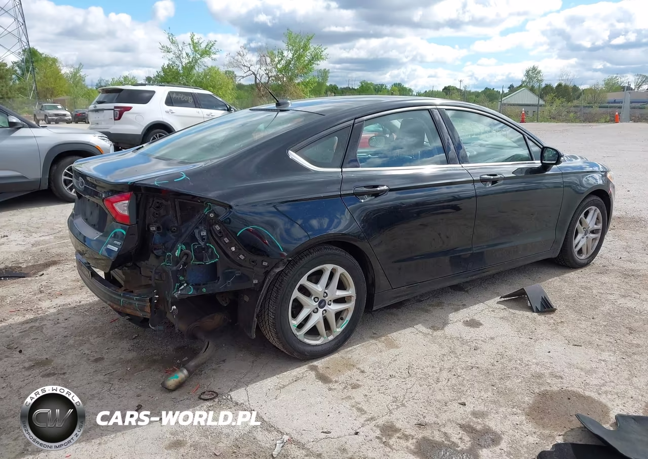 2016 Ford Fusion Se VIN:3FA6P0HD3GR224912 - 4