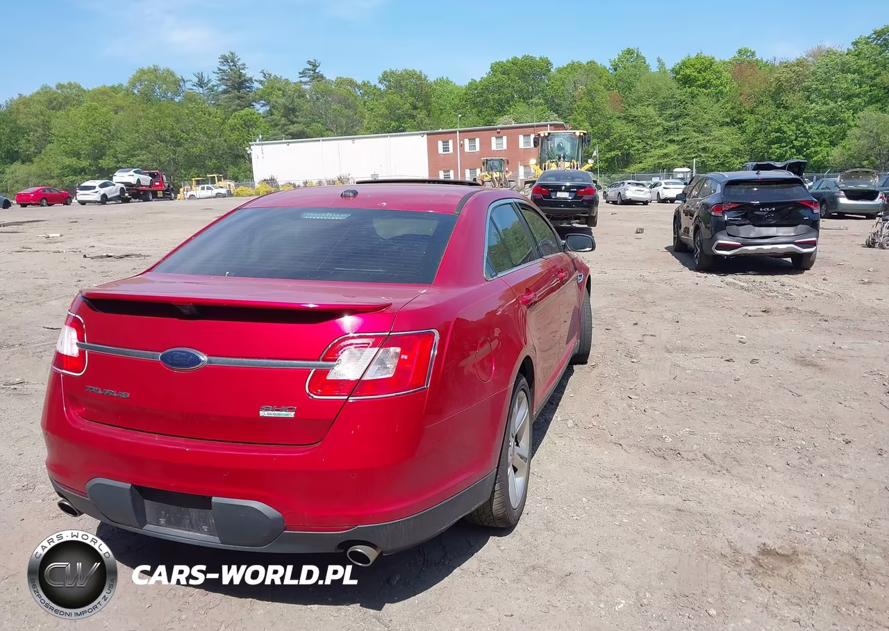 2010 Ford Taurus Sho VIN:1FAHP2KT6AG126587 - 4