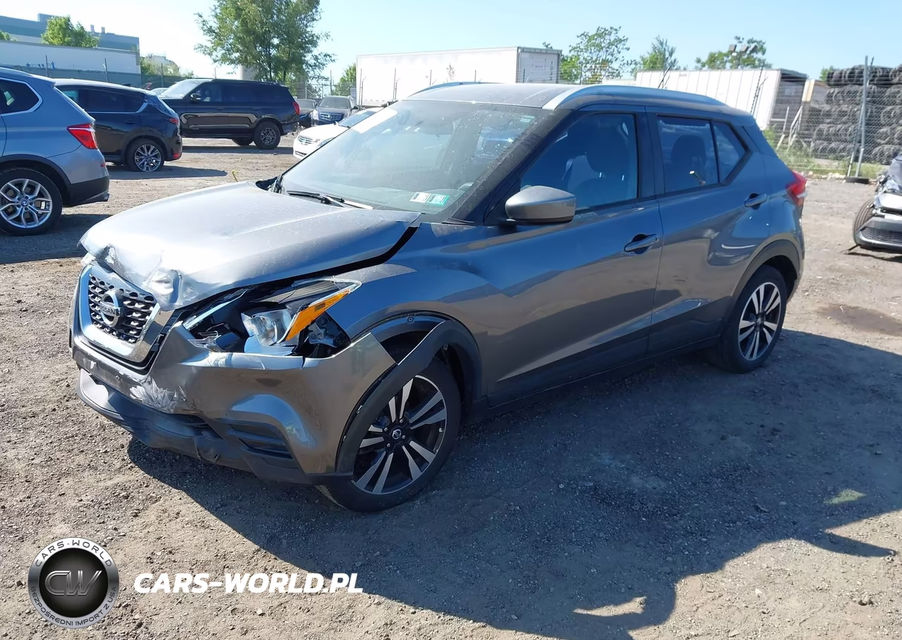2019 Nissan Kicks Sv VIN:3N1CP5CU3KL537636 - 2