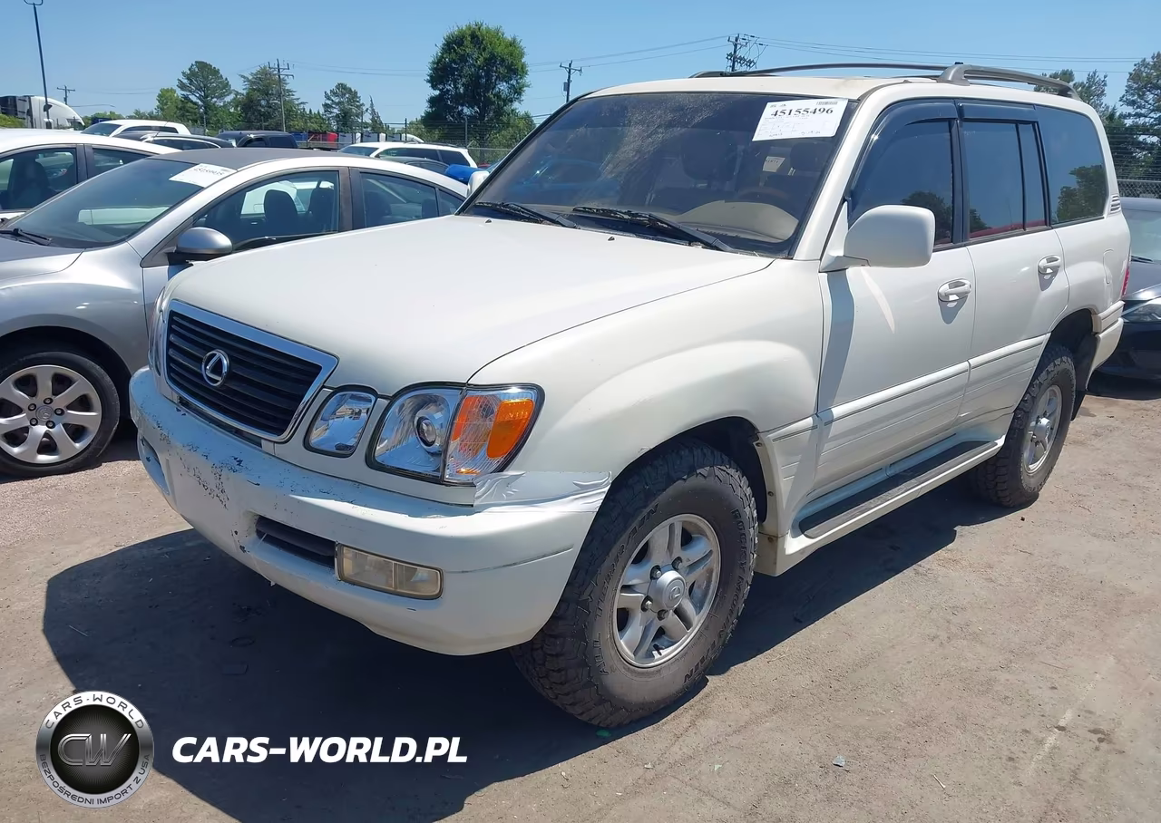 2002 Lexus Lx 470 VIN:JTJHT00W423519548 - 2