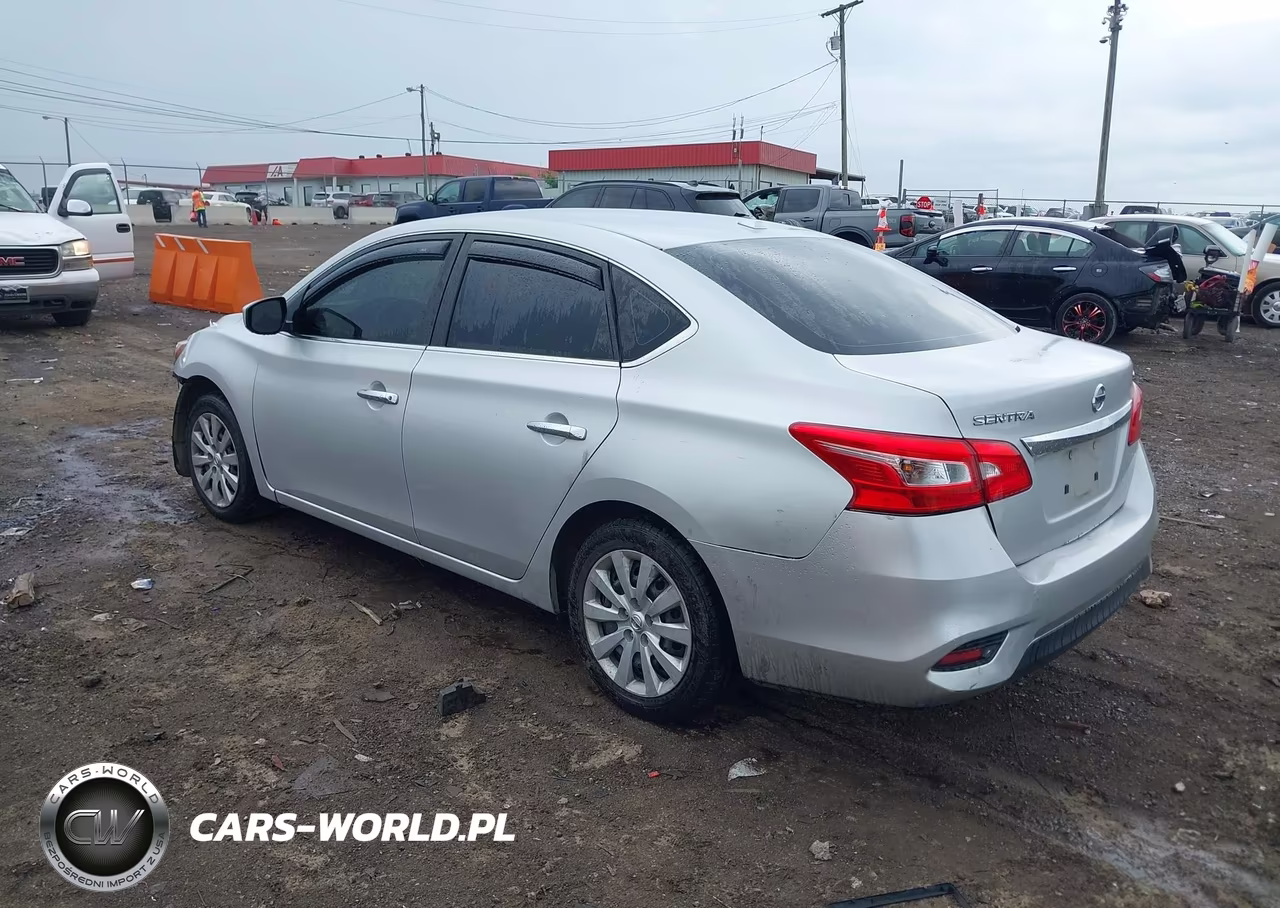 2017 Nissan Sentra Sv VIN:3N1AB7AP6HL653727 - 3