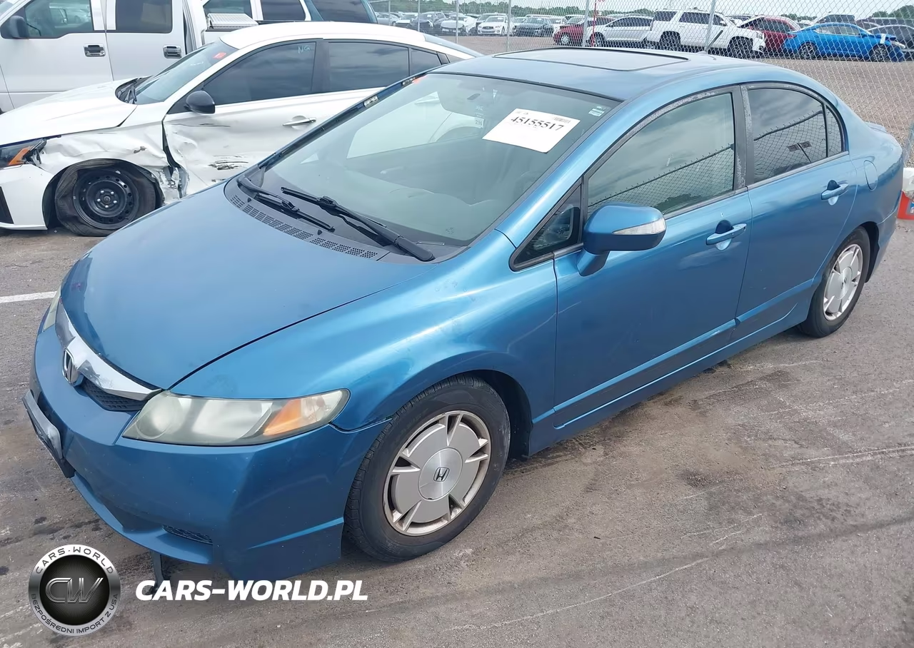 2009 Honda Civic Hybrid VIN:JHMFA36279S005942 - 2