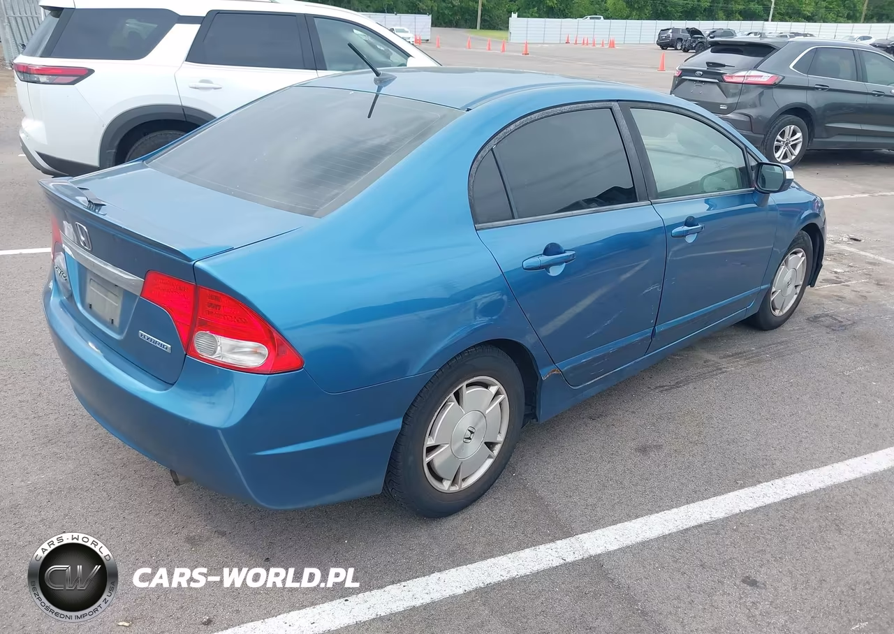 2009 Honda Civic Hybrid VIN:JHMFA36279S005942 - 4