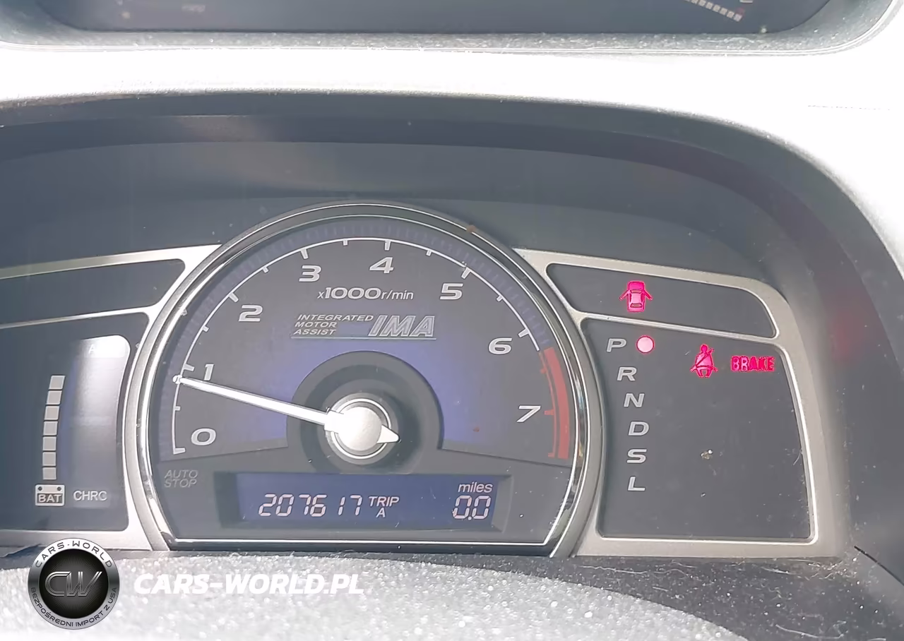 2009 Honda Civic Hybrid VIN:JHMFA36279S005942 - 7