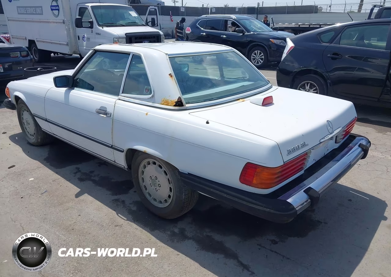 1987 Mercedes-Benz 560 Sl VIN:WDBBA48D5HA072014 - 3