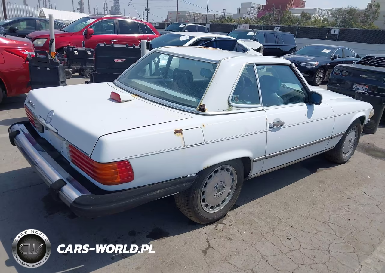 1987 Mercedes-Benz 560 Sl VIN:WDBBA48D5HA072014 - 4