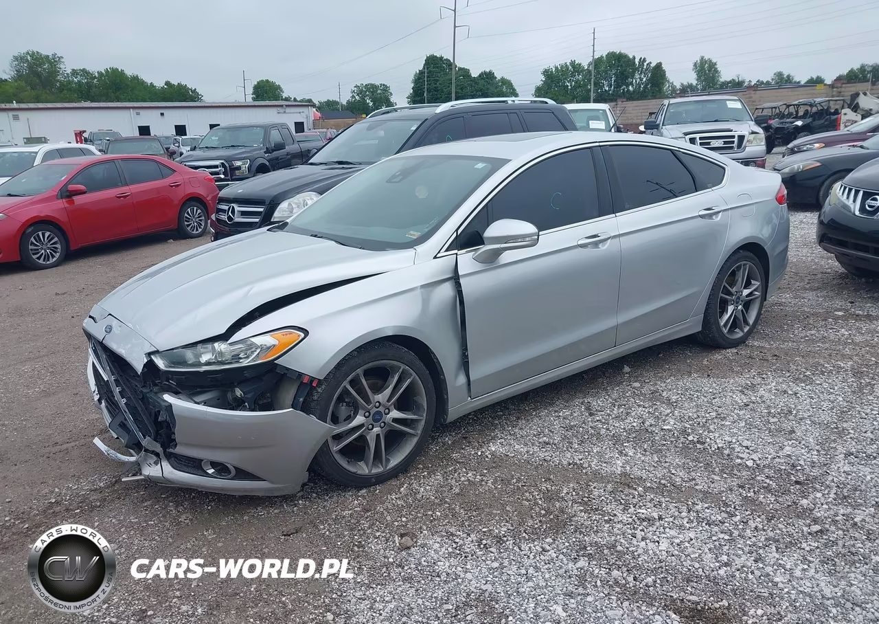 2013 Ford Fusion Titanium VIN:3FA6P0K91DR201659 - 2