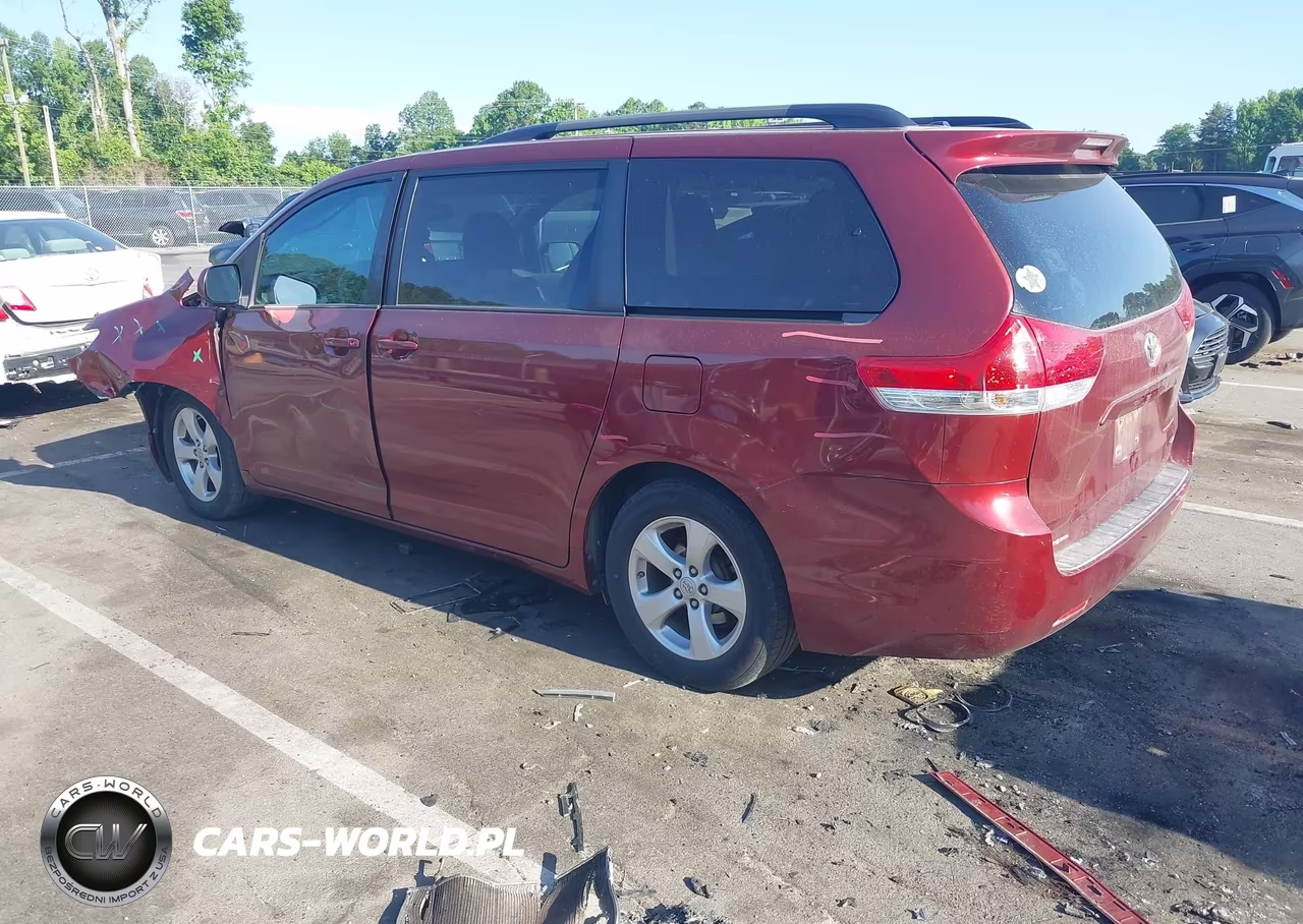 2012 Toyota Sienna Le V6 8 Passenger VIN:5TDKK3DC3CS191441 - 3