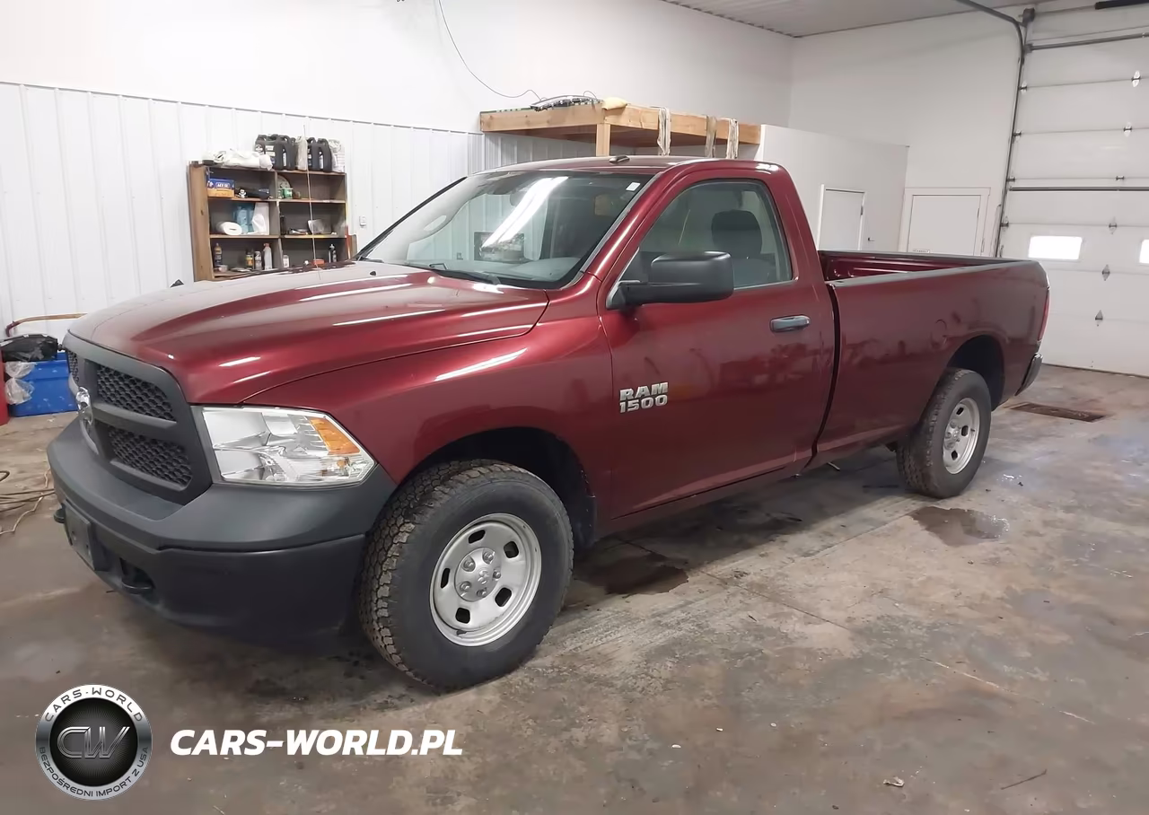 2017 Ram 1500 Tradesman 4X4 8' Box VIN:3C6JR7DG9HG704724 - 2