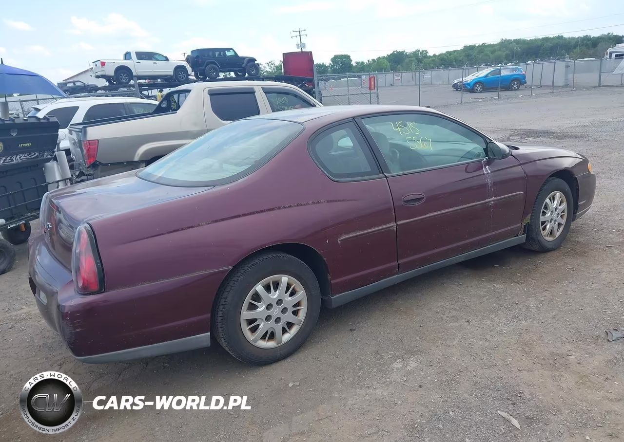 2003 Chevrolet Monte Carlo Ls VIN:2G1WW12E539363680 - 4