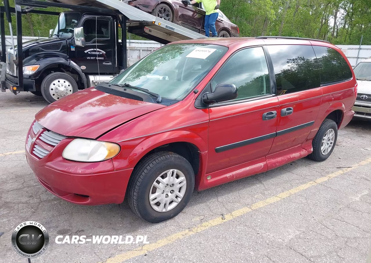 2007 Dodge Grand Caravan Se VIN:1D4GP24R27B256480 - 2