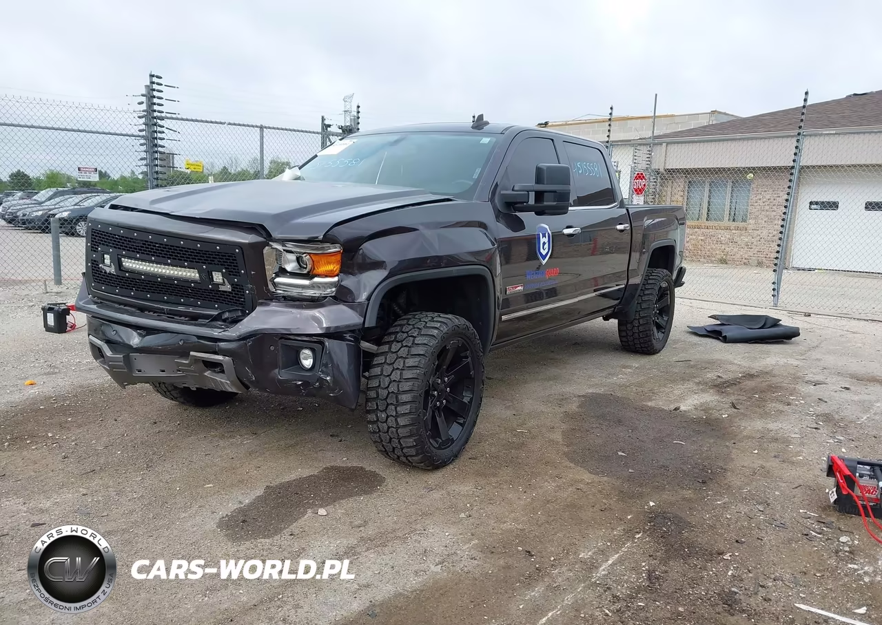 2015 GMC Sierra 1500 Slt VIN:3GTU2VECXFG374986 - 2