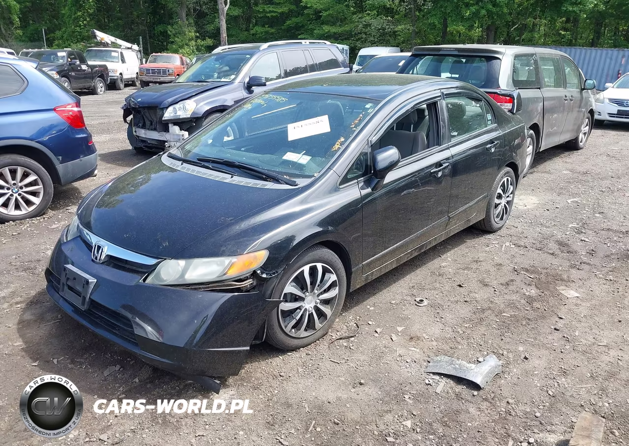 2008 Honda Civic Lx VIN:2HGFA16538H318719 - 2