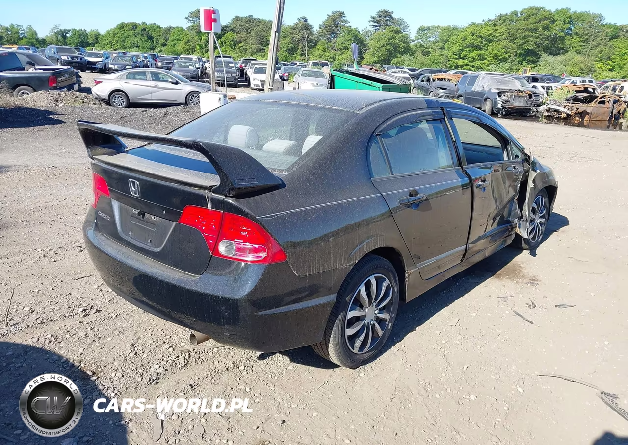 2008 Honda Civic Lx VIN:2HGFA16538H318719 - 4
