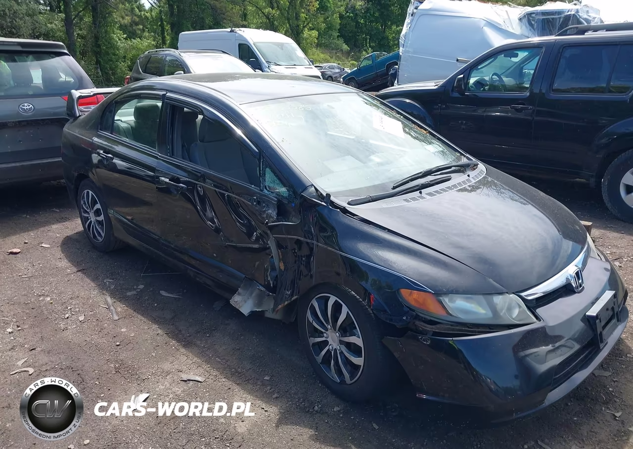 2008 Honda Civic Lx VIN:2HGFA16538H318719 - 6