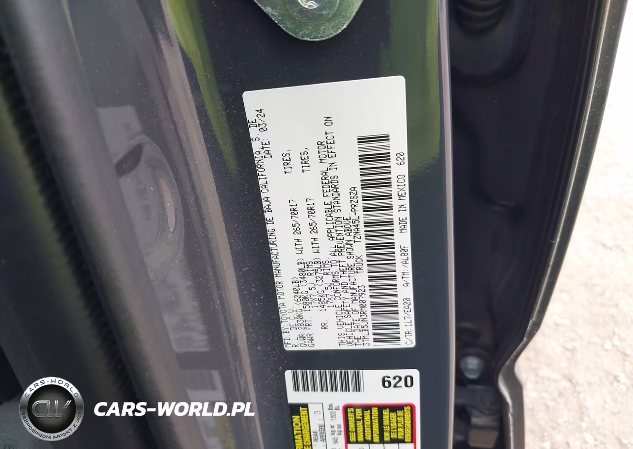 2024 Toyota Tacoma Trd Off Road VIN:3TMLB5JN3RM007923 - 9
