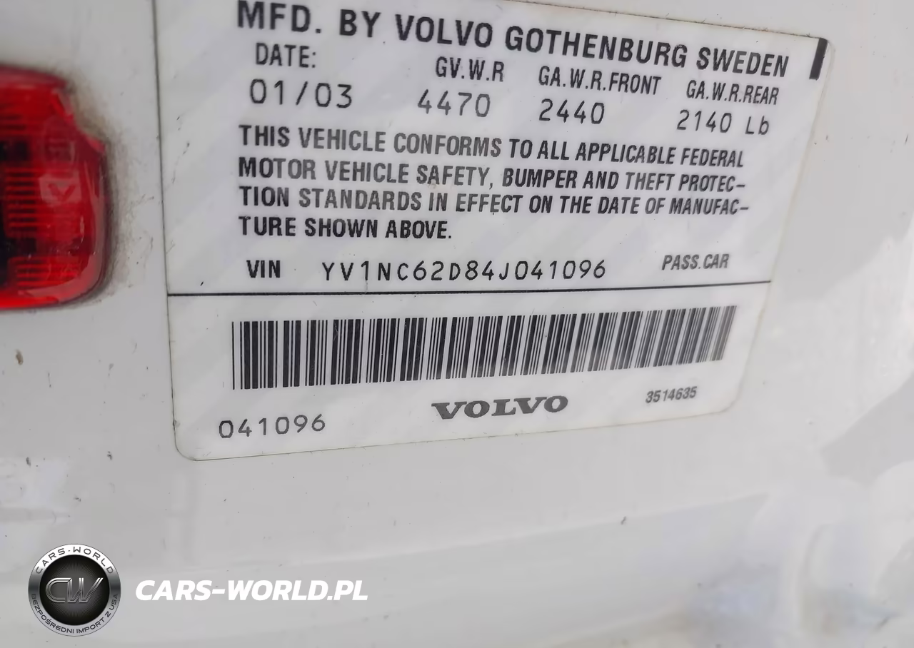 2004 Volvo C70 Ht VIN:YV1NC62D84J041096 - 9