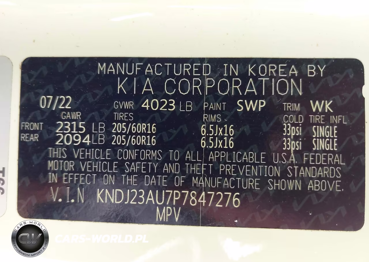 2023 Kia Soul Lx VIN:KNDJ23AU7P7847276 - 9
