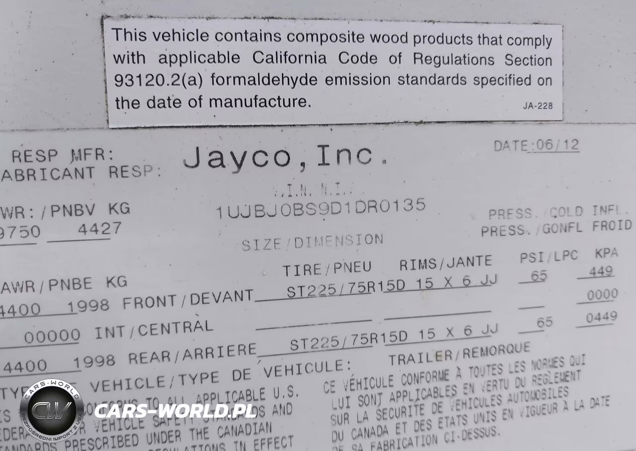 2013 Jayco Eagle VIN:1UJBJ0BS9D1DR0135 - 9