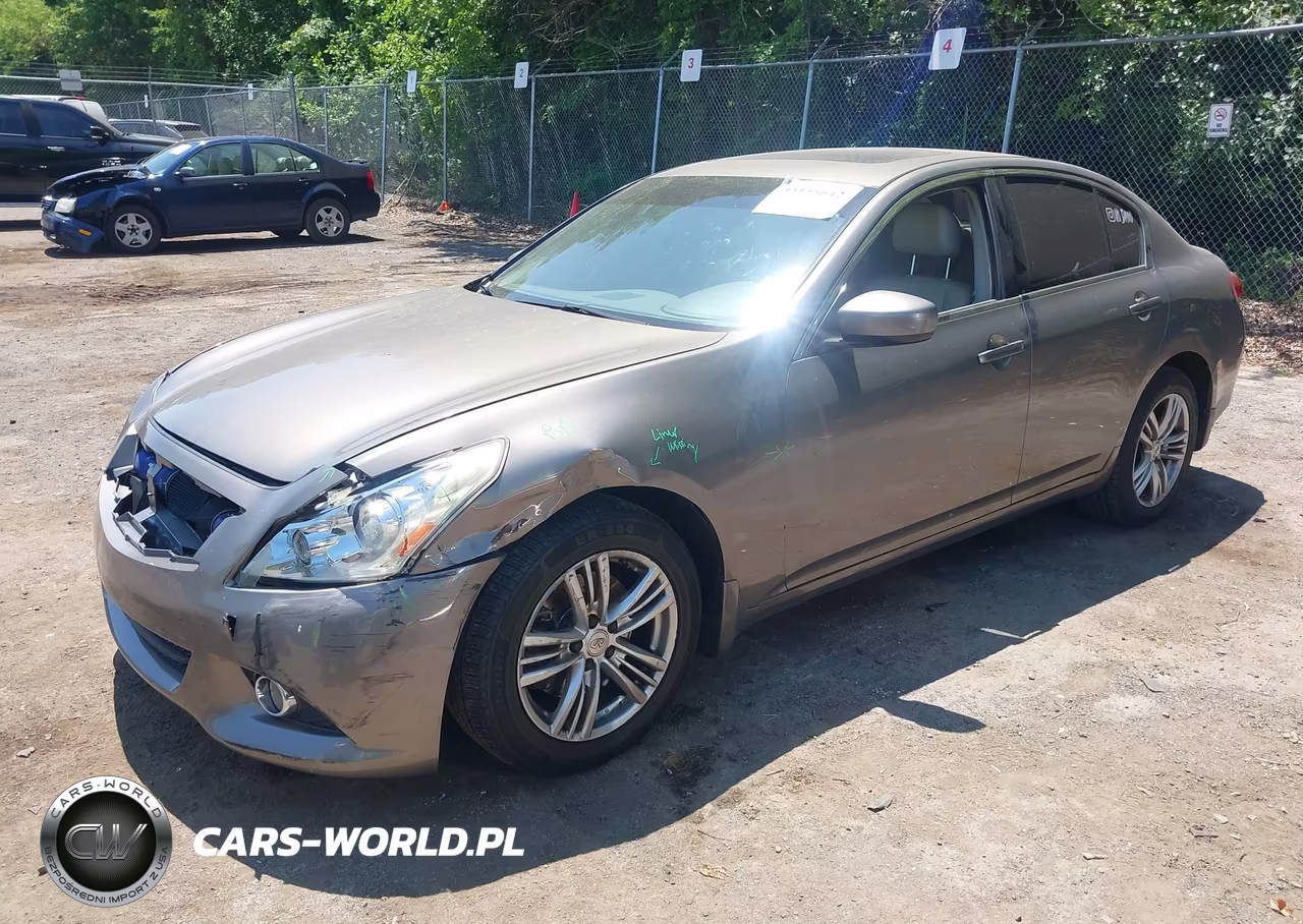 2012 Infiniti G37X VIN:JN1CV6AR3CM678952 - 2