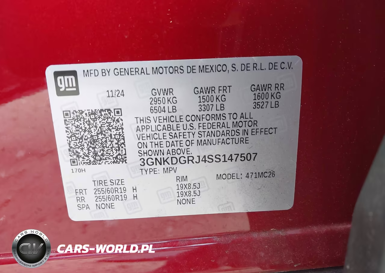 2025 Chevrolet Blazer Ev Lt Awd VIN:3GNKDGRJ4SS147507 - 9