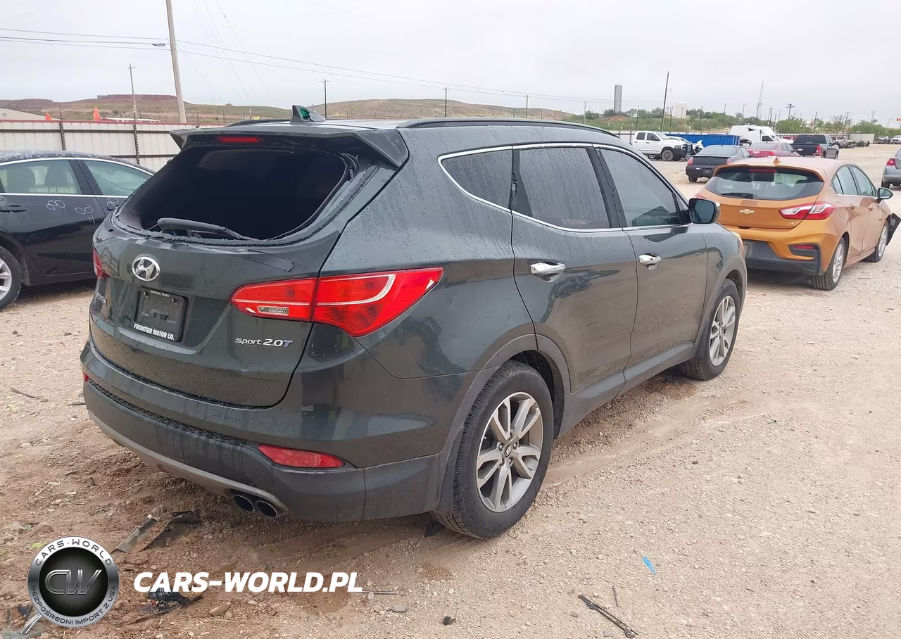 2014 Hyundai Santa Fe Sport 2.0L Turbo VIN:5XYZU3LA8EG143491 - 4
