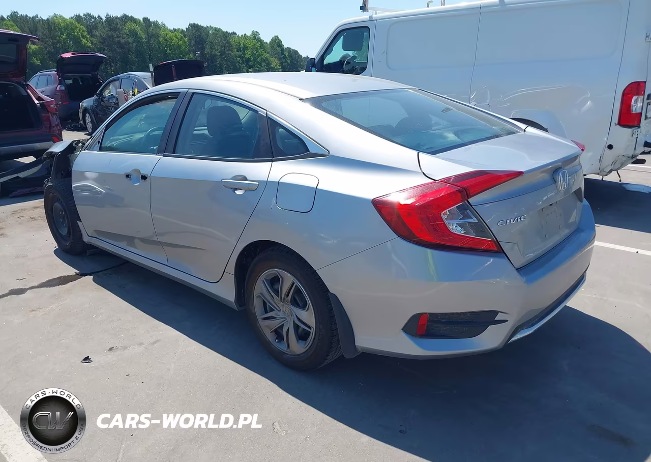 2020 Honda Civic Lx VIN:2HGFC2F6XLH532995 - 3