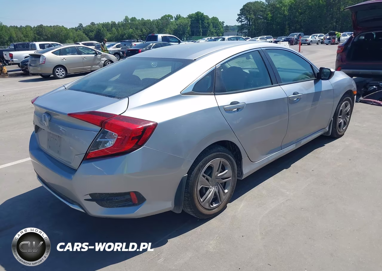 2020 Honda Civic Lx VIN:2HGFC2F6XLH532995 - 4