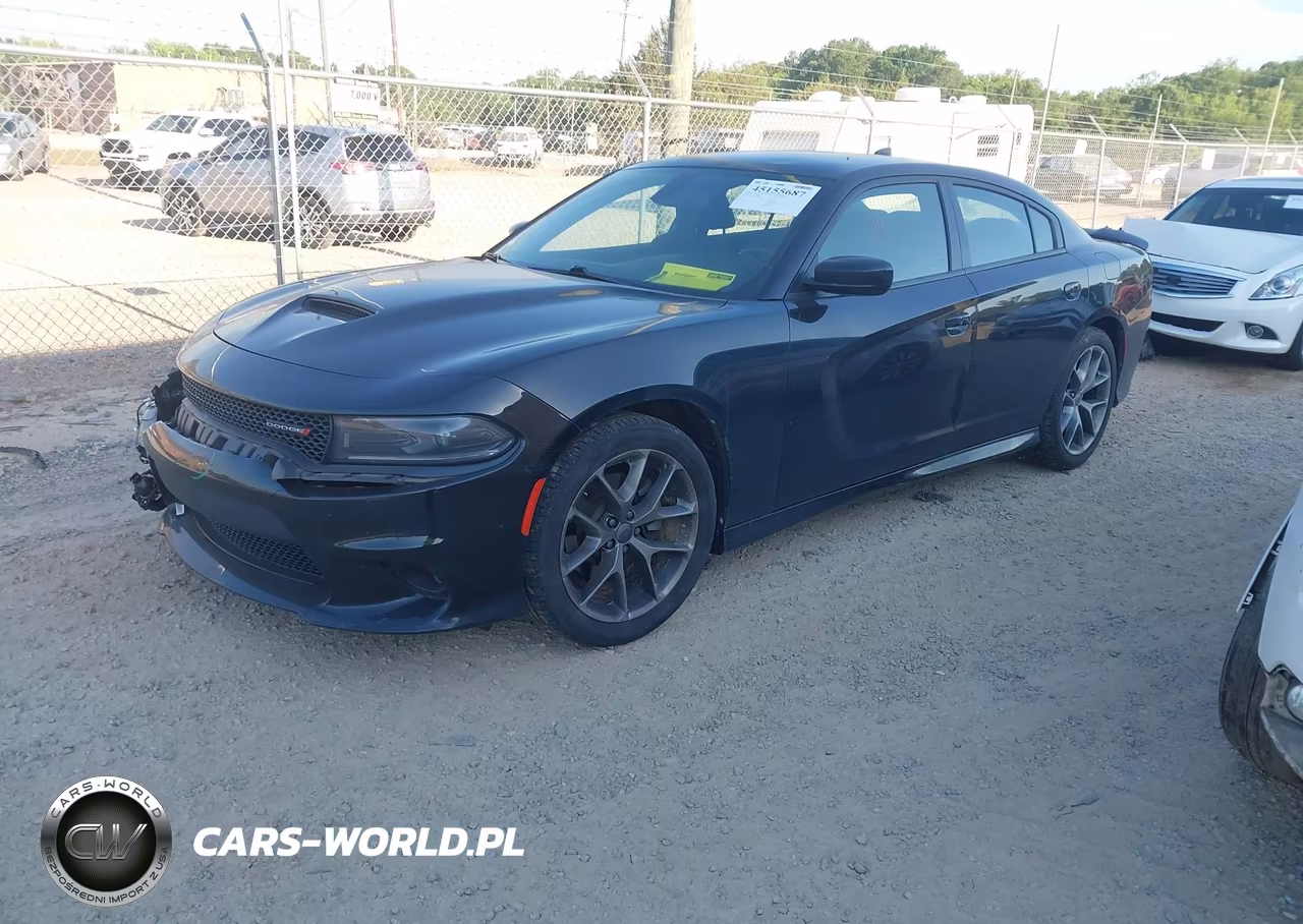 2022 Dodge Charger Gt Rwd VIN:2C3CDXHG3NH208666 - 2