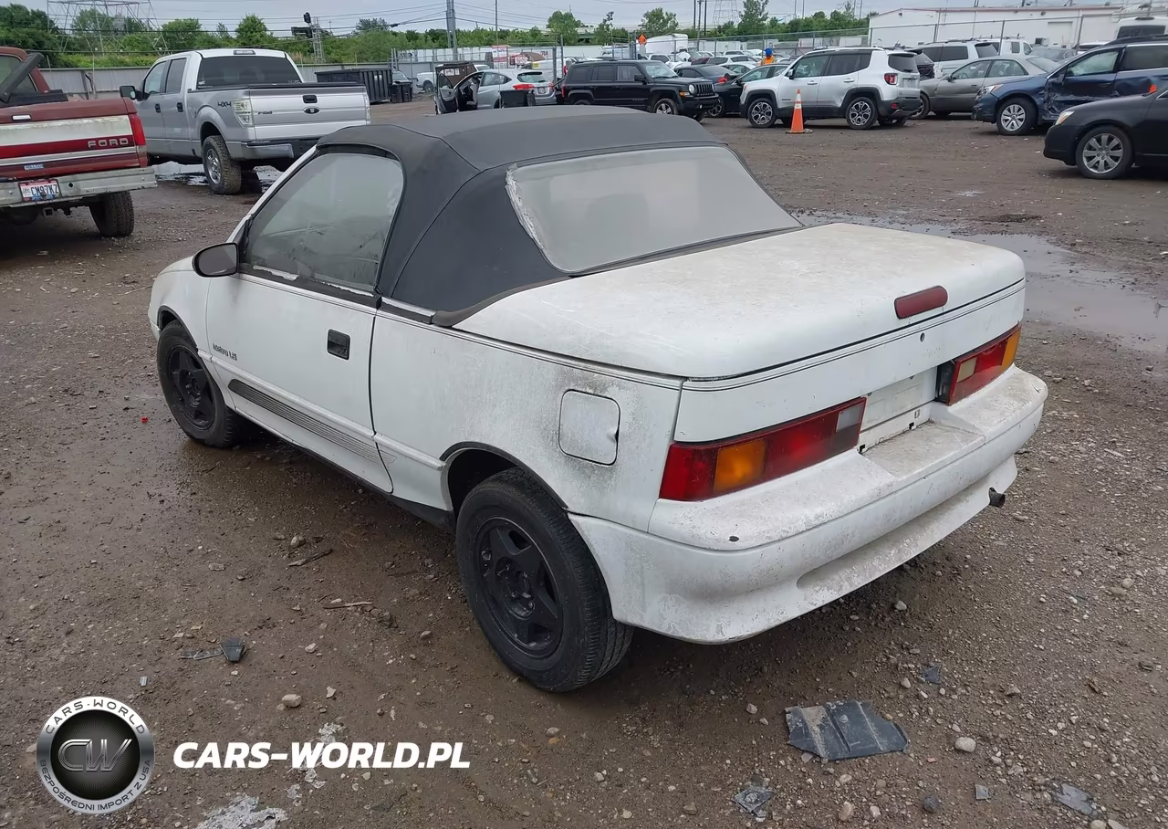 1991 Geo Metro Lsi Sprint Cl VIN:JG1MR3365MK616482 - 3
