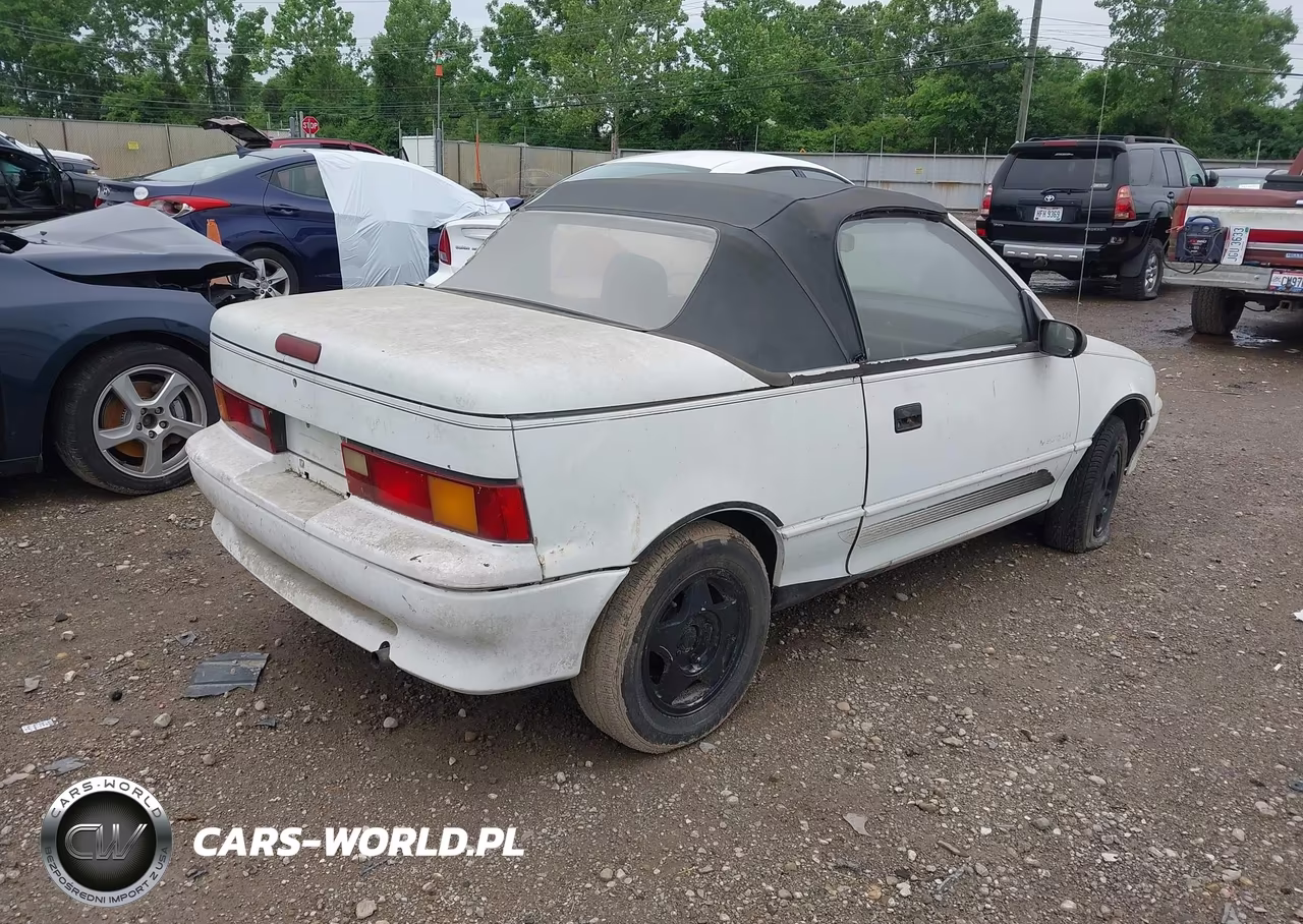 1991 Geo Metro Lsi Sprint Cl VIN:JG1MR3365MK616482 - 4