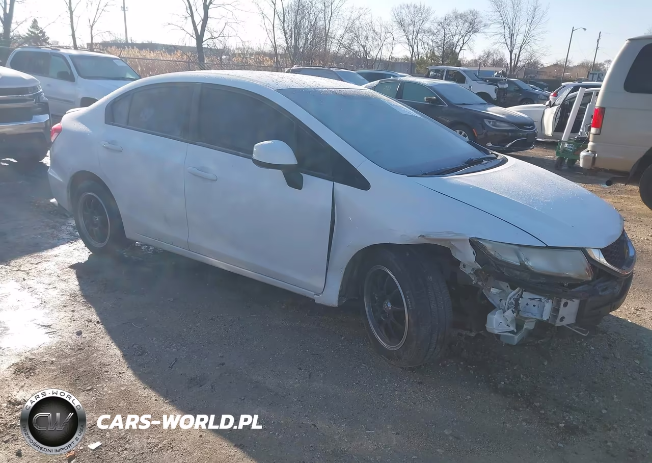 2013 Honda Civic Hf VIN:2HGFB2F65DH569151 - 1