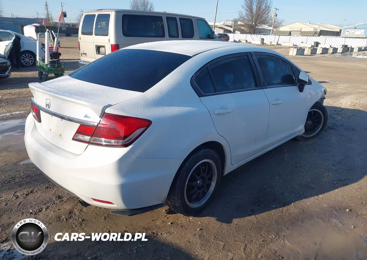 2013 Honda Civic Hf VIN:2HGFB2F65DH569151 - 4