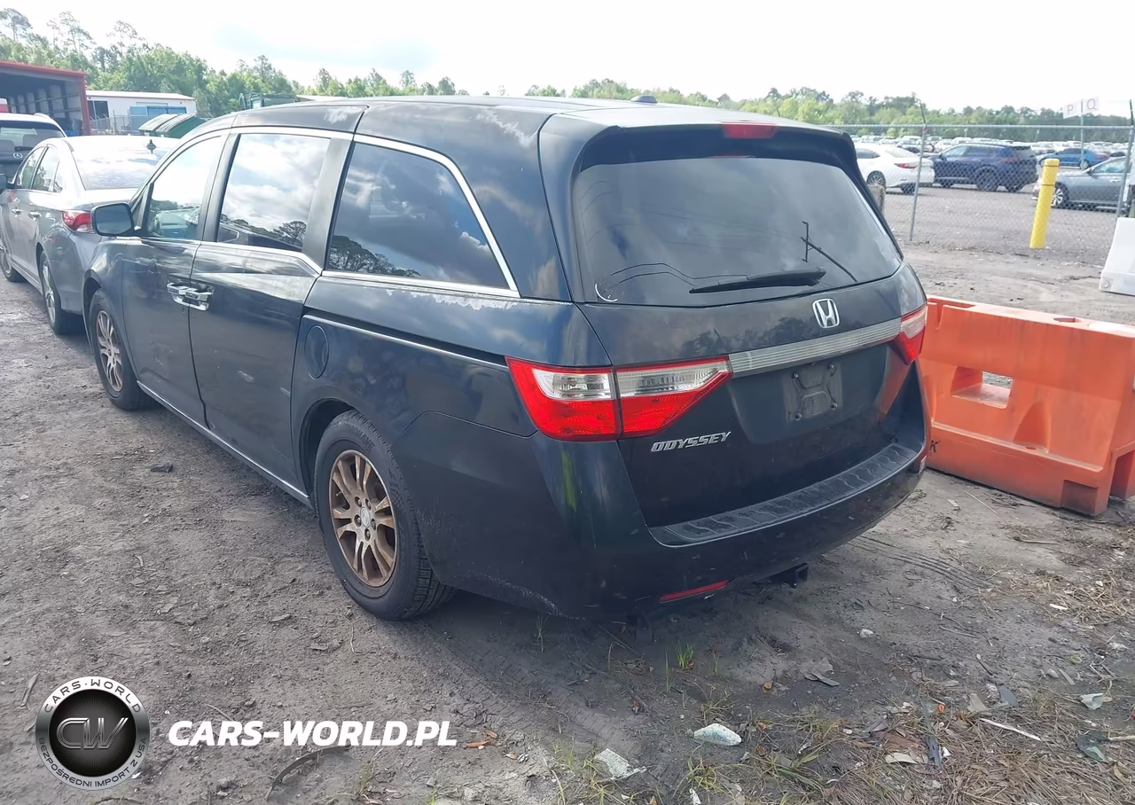 2011 Honda Odyssey Ex-L VIN:5FNRL5H67BB018567 - 3