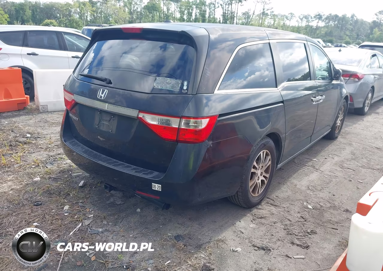 2011 Honda Odyssey Ex-L VIN:5FNRL5H67BB018567 - 4