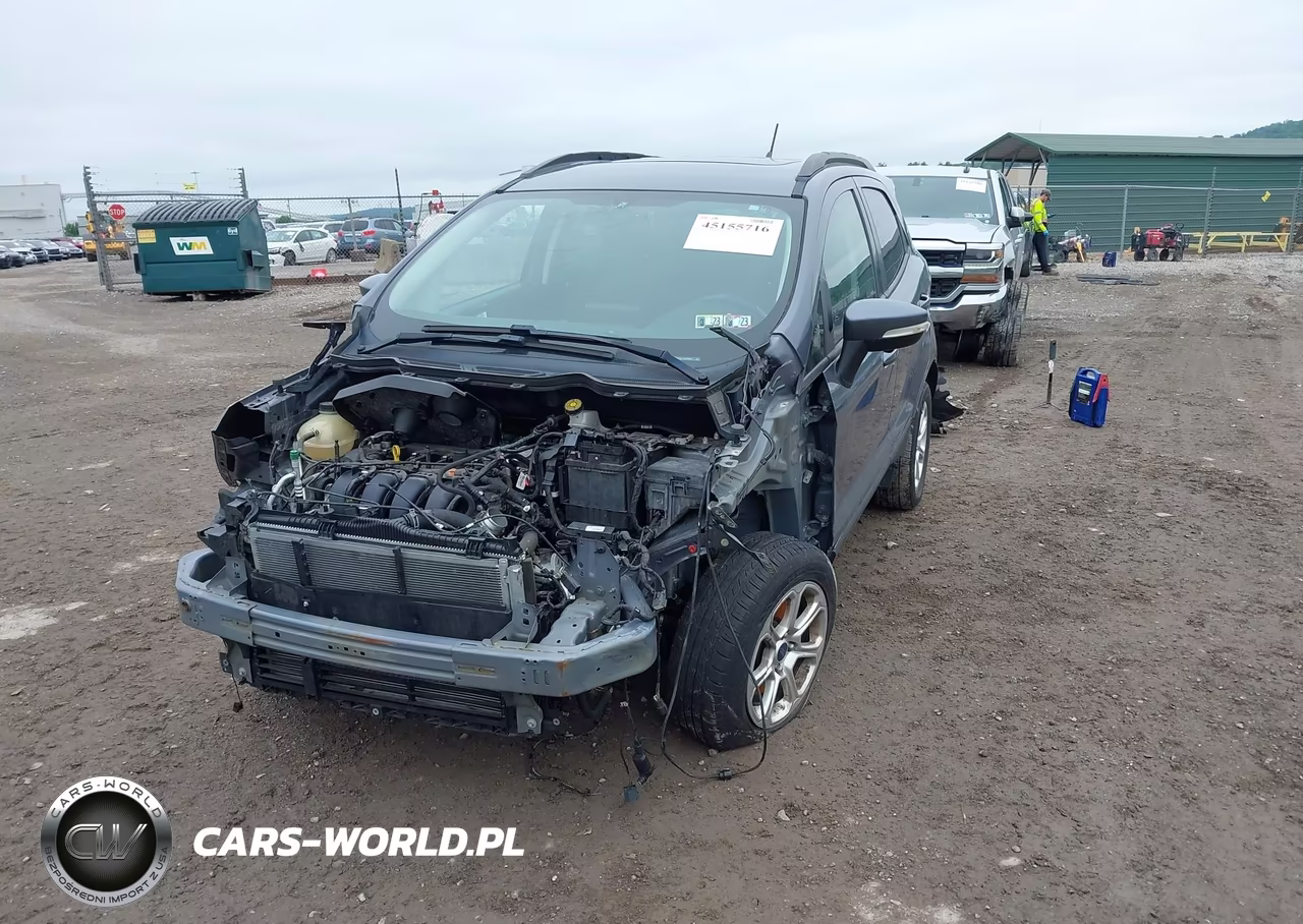 2018 Ford Ecosport Se VIN:MAJ6P1UL1JC228000 - 2