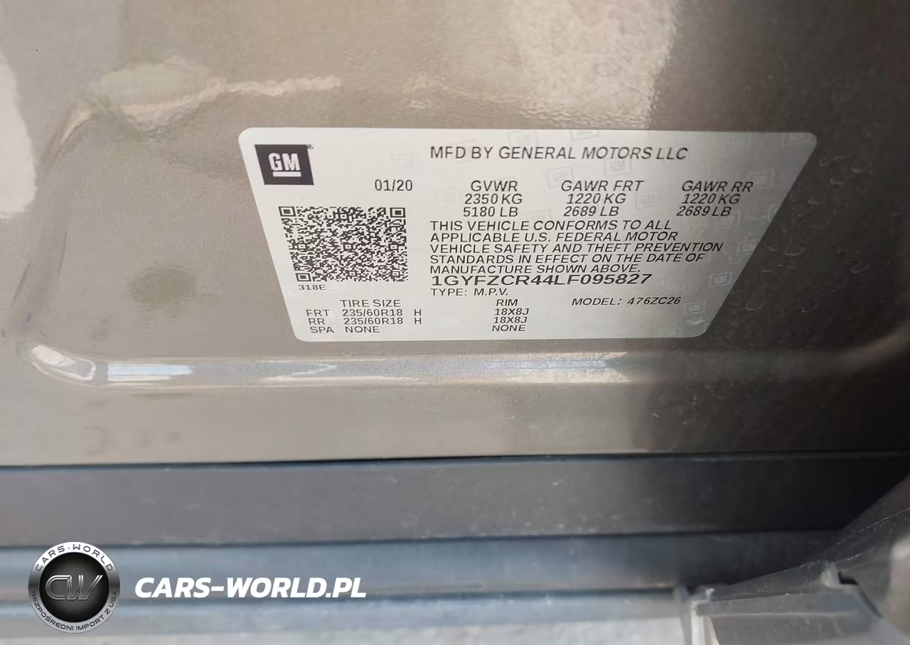 2020 Cadillac Xt4 Fwd Premium Luxury VIN:1GYFZCR44LF095827 - 9