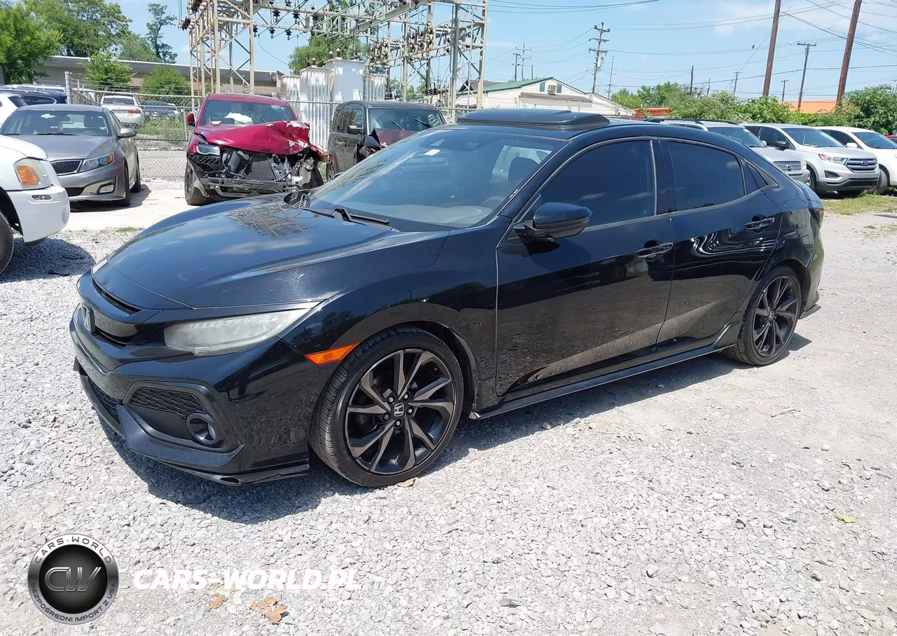2017 Honda Civic Sport Touring VIN:SHHFK7H95HU218222 - 2