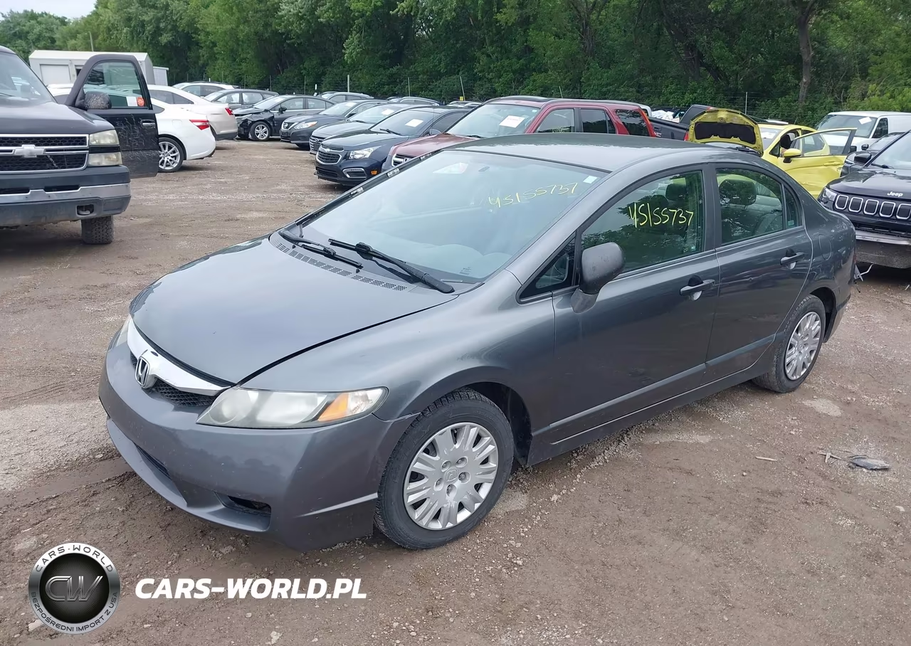 2009 Honda Civic Vp VIN:19XFA16359E030095 - 2