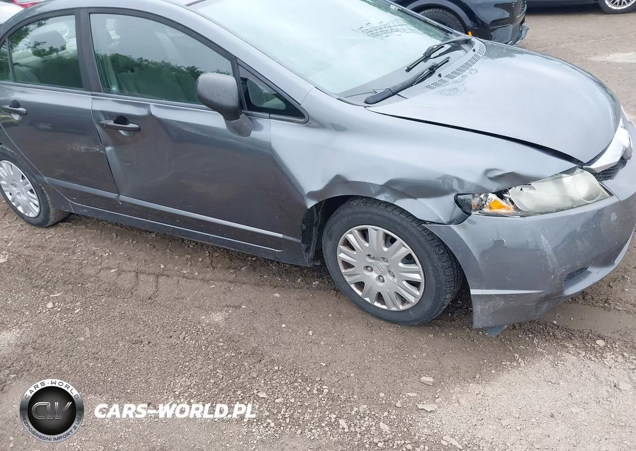 2009 Honda Civic Vp VIN:19XFA16359E030095 - 6